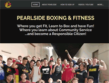 Tablet Screenshot of pearlsideboxing.org